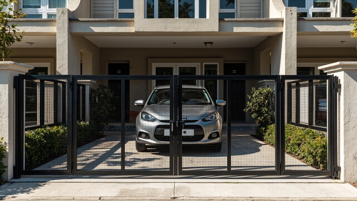 Pintu Pagar Anti Climb: Jaring Untuk Pagar Ayun & Sliding