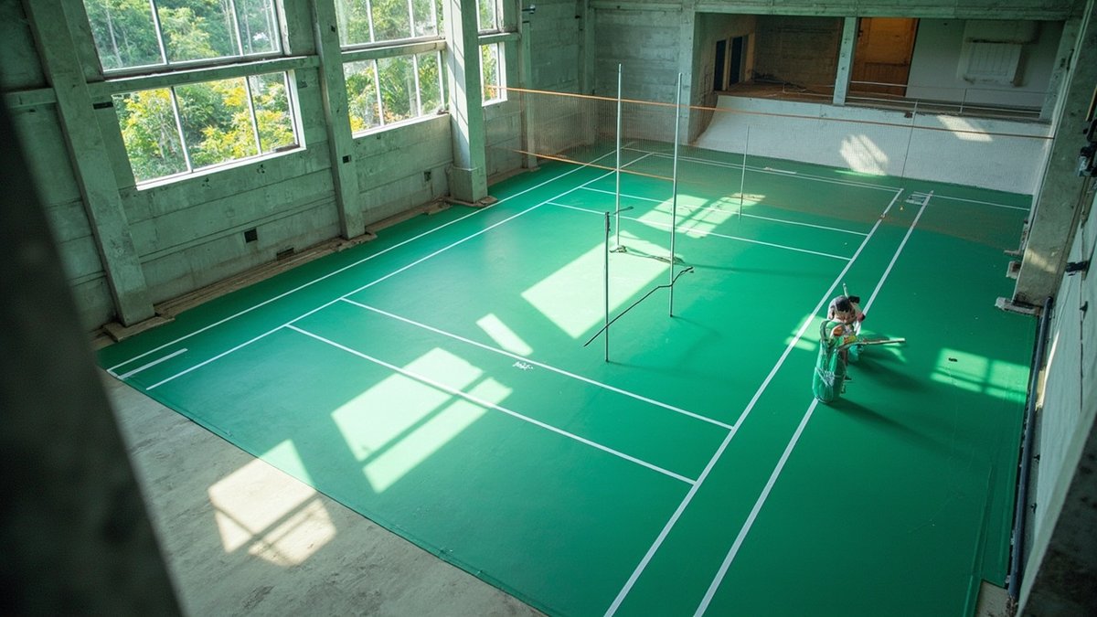 Pembinaan Gelanggang Badminton (Malaysia 2026)