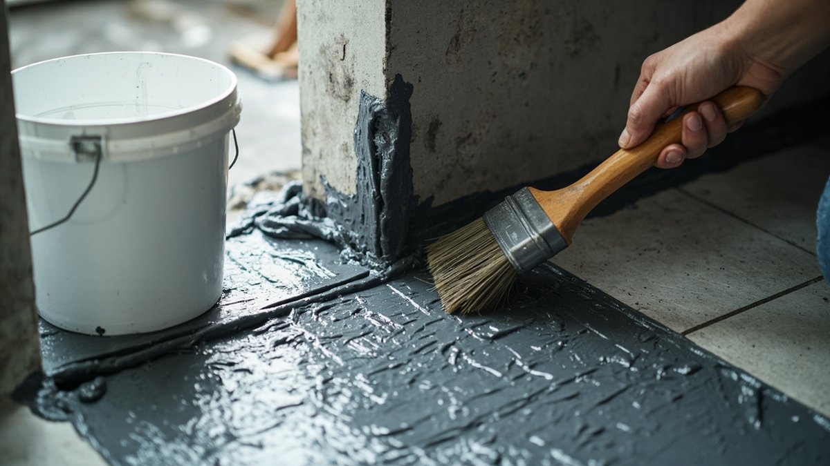 Bostik waterproofing application