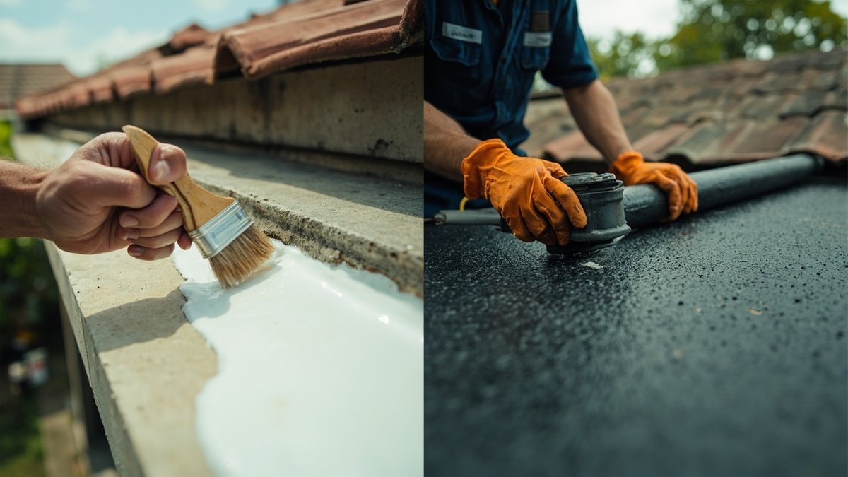 diy waterproofing vs contractor in Malaysia