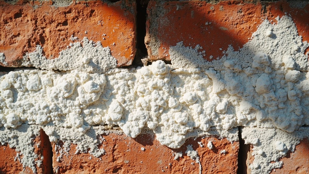 efflorescence white powder wall in Malaysia