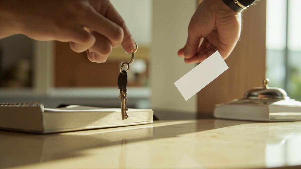 Keys passed across a condo management counter as the JMB committee changes hands