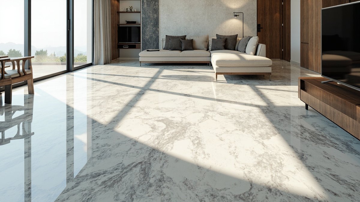 Lantai Epoxy Metalik & Marble: Kos & Proses Kerja