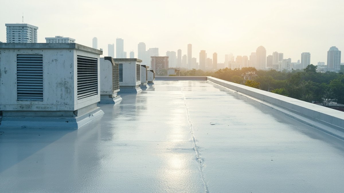 office building waterproofing in Malaysia