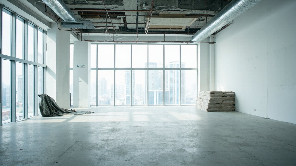 Commercial office being stripped out and reinstated to bare handover condition in Malaysia