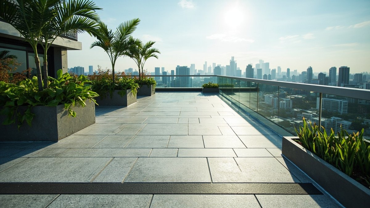 rooftop terrace waterproofing in Malaysia