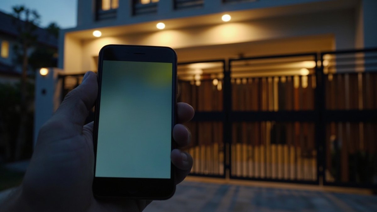 Autogate Wi-Fi: Buka Pagar Guna Telefon & Kos Pasang