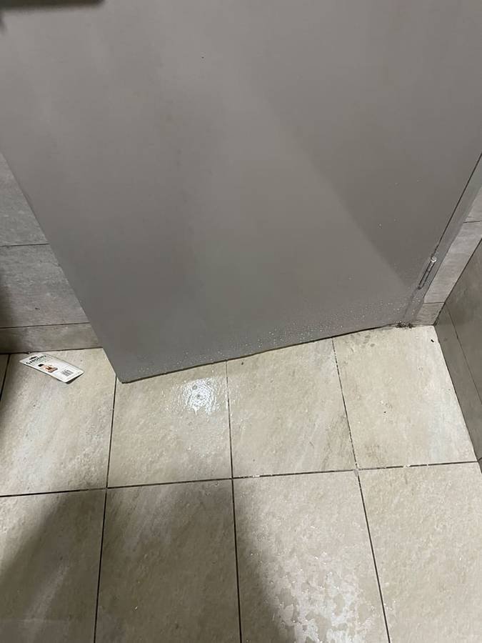 After: Rotted door bottom rebuilt